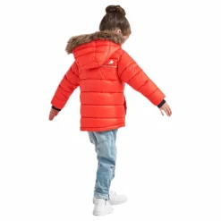 Didriksons Digory Puff Jacket 2 Orange Discount