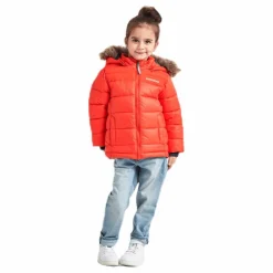 Didriksons Digory Puff Jacket 2 Orange Discount