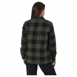 Tuxer Dina Shirt Dark Olive Flerfärgad Sale
