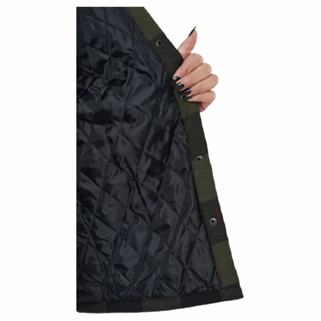 Tuxer Dina Shirt Dark Olive Flerfärgad Sale