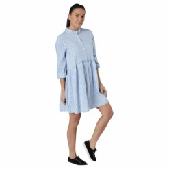 Ditte Life  Stripe 3/4 Dress W White*Only Sale