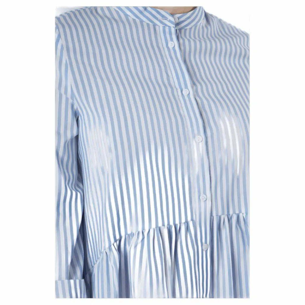 Ditte Life Stripe 3/4 Dress W White*Only Sale