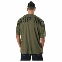 GASP Division Iron Tee Army Green Melange Grön Best