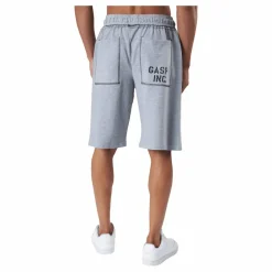 GASP Division Sweatshorts Light Grey Melange Grå New