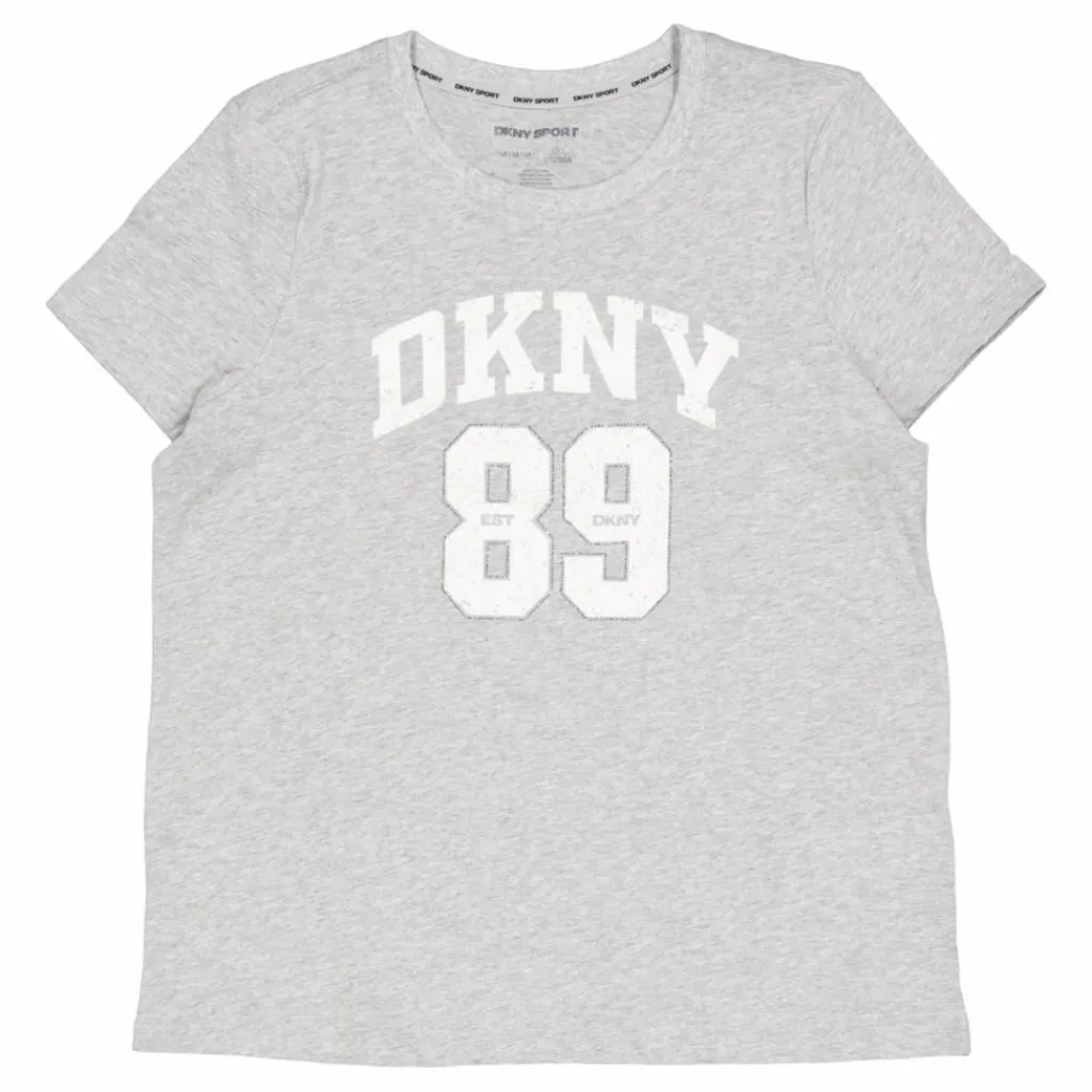 Dkny 89 Lg Crew Nk T Pgh/eggnog*DKNY Sport Outlet