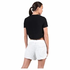 adidas D2M Crop Tee White/Black Svart Clearance
