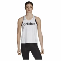 adidas D2M Logo Tank White Vit New