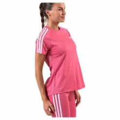 adidas D2M 3S Tee Pink/White Rosa Discount