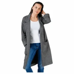 Pieces Dorita 3/4 Coatigan Grey Grå New
