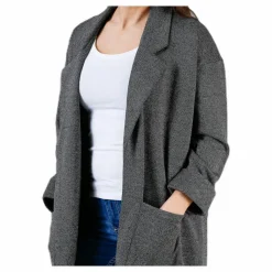 Pieces Dorita 3/4 Coatigan Grey Grå New