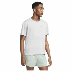 Dri-FIT Miler Top SS White/Silver*Nike Hot