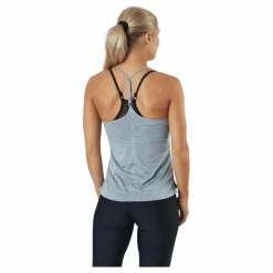 Nike Dri-FIT One Elastika Women's Standard Fit Tank PARTICLE GREY/HTR/BLACK Grå Online