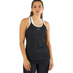 Dri-FIT One Elastika Women's Standard Fit Tank BLACK/WHITE*Nike Best