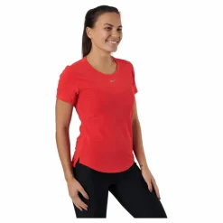 Nike Dri-fit One Luxe Women's Stand Chile Red/reflective Silv Röd