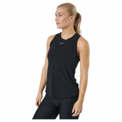 Dri-FIT One Luxe Women's Standard Fit Tank BLACK/REFLECTIVE SILV*Nike New