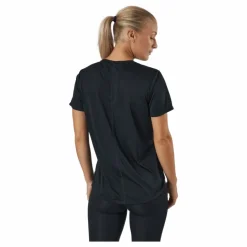 Nike Dri-FIT One Women's Standard Fit Short-Sleeve Top BLACK/WHITE Svart Online