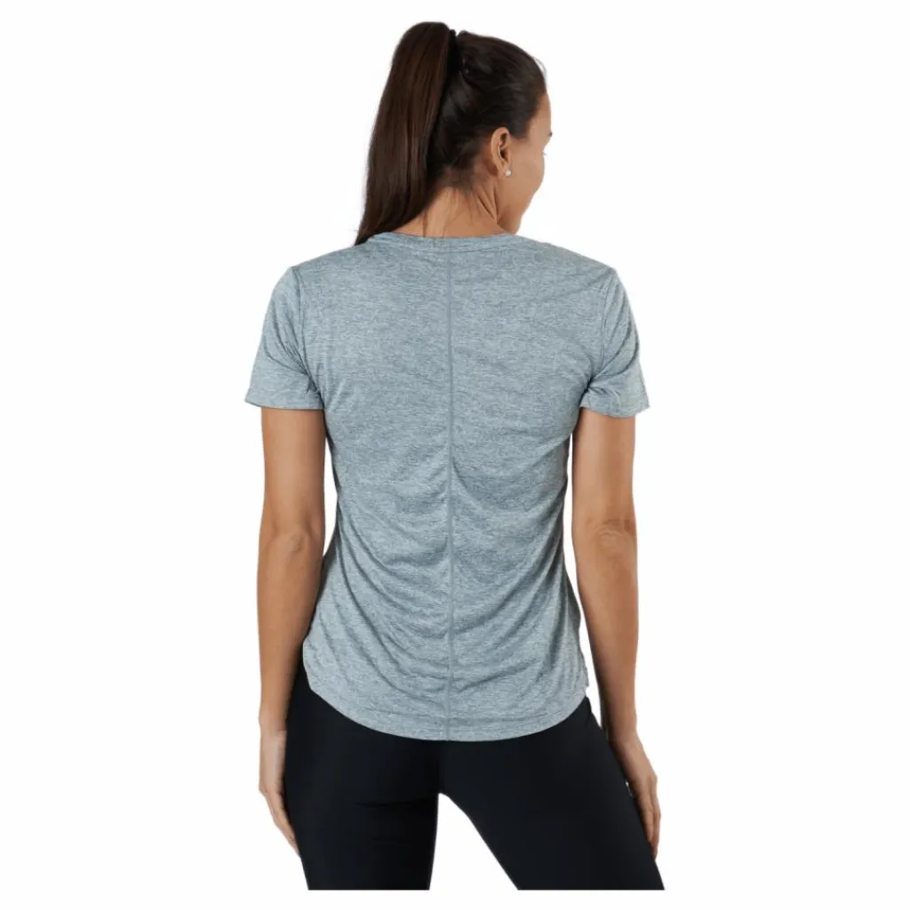 Dri-FIT One Women's Standard Fit Short-Sleeve Top PARTICLE GREY/HTR/BLACK*Nike
