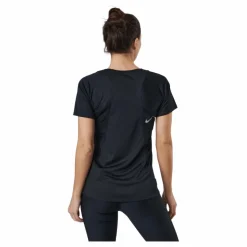 Nike Dri-FIT Race Women's Short-Sleeve Running Top BLACK/REFLECTIVE SILV Svart Best