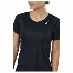 Nike Dri-FIT Race Women's Short-Sleeve Running Top BLACK/REFLECTIVE SILV Svart Best
