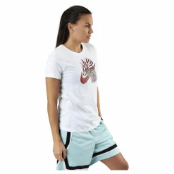 Nike Dri-FIT Swoosh SS Tee White Vit Hot