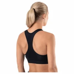 Dri-FIT Swoosh Women's Medium-Support Non-Padded Sports Bra BLACK/BLACK/WHITE*Nike