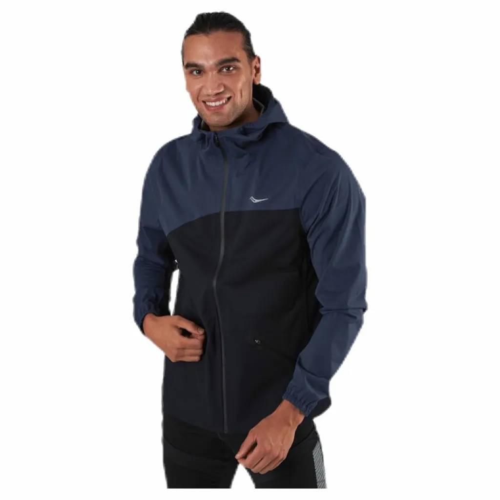 Saucony Drizzle Jacket Blue/Black Blå och Svart New