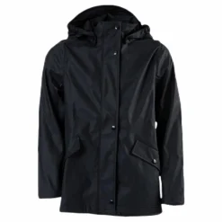 Mountain Horse Drops Raincoat Junior Black Svart Best