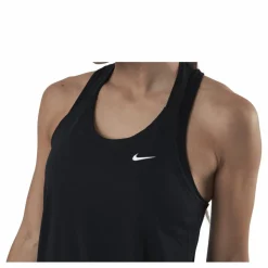 Nike Dry Essential Elastika Tank White/Black Svart Clearance
