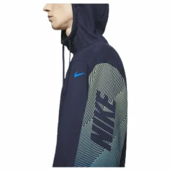 Dry Hoodie Linear Vision Po Blue*Nike