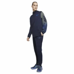 Dry Hoodie Linear Vision Po Blue*Nike