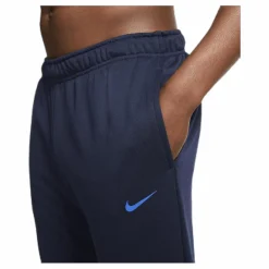 Nike Dry Pant Fleece Linear Vision Blue Blå Discount