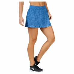 Dry Slam Skirt Blue/White*Nike