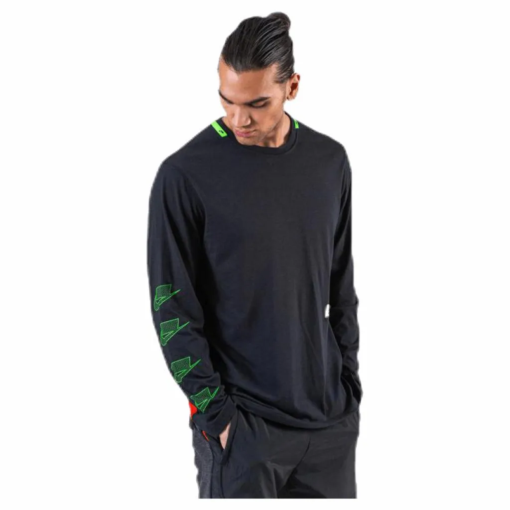 Nike Dry Top PX Black/Red Svart Discount