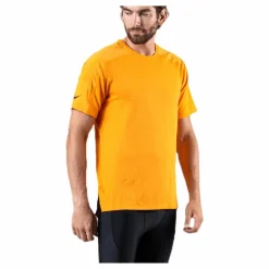 Nike Dry Top SS TP1 Orange Gul Outlet