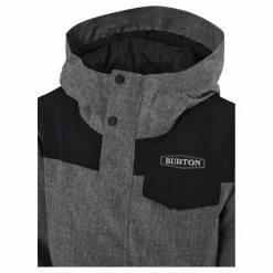 Burton Dugout Jacket - Boys' Grey Grå New