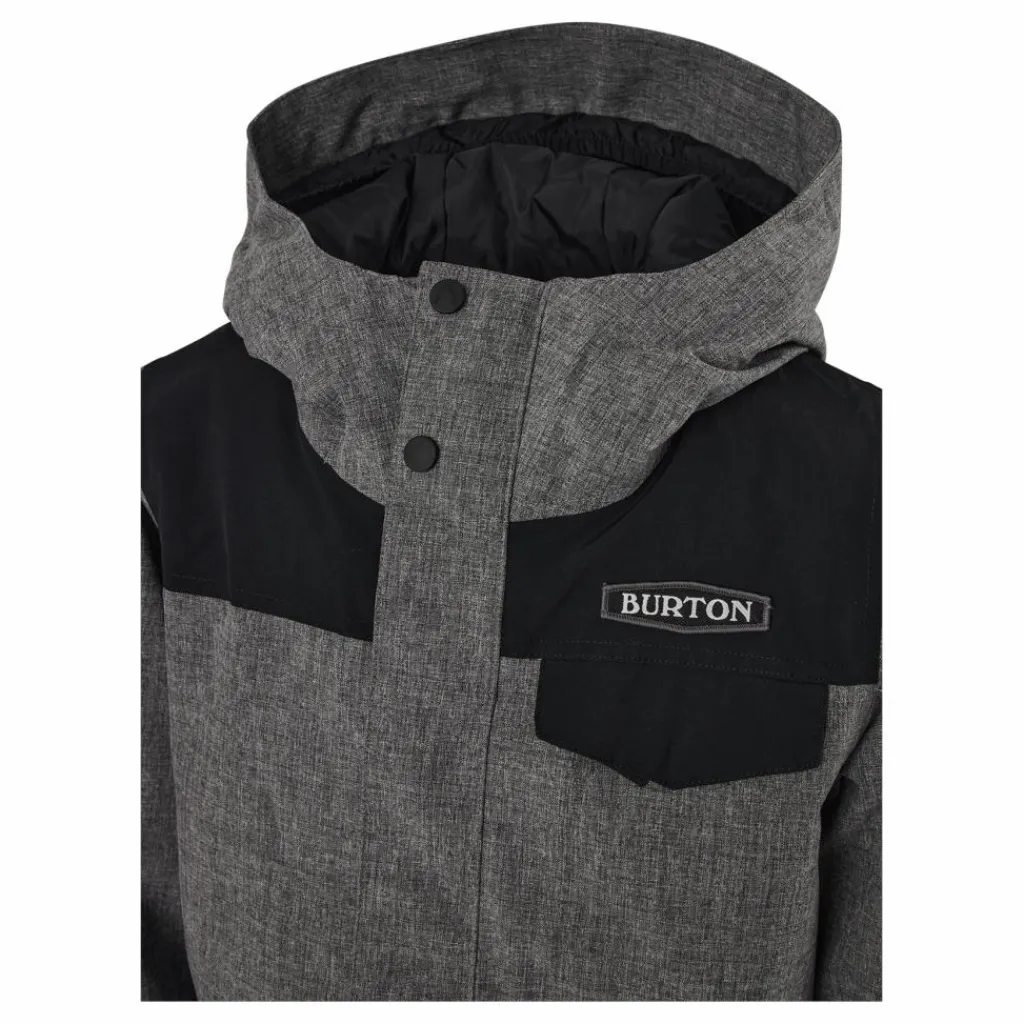 Burton Dugout Jacket - Boys' Grey Grå New