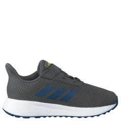 Duramo 9 Shoes Grey Five / Legend Marine / Shock Yellow*adidas Outlet