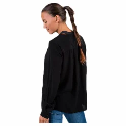 Pieces Ea Ls Shirt Black Svart Online