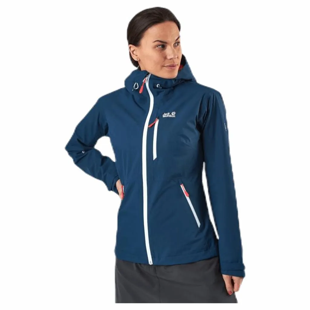 Jack Wolfskin Eagle Peak Jacket Blue Blå Clearance