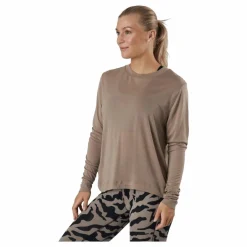 Casall Ease Crew Neck Taupe Grey Beige Outlet
