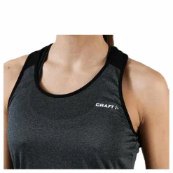 Craft Eaze Singlet Black/Grey Svart och Grå Discount