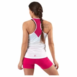 Eaze Singlet Pink/White*Craft Discount