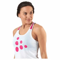 Eaze Singlet Pink/White*Craft Discount