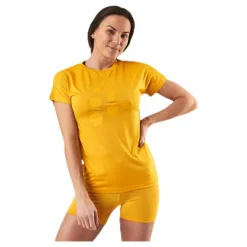 Eaze SS Logo Mesh Tee Orange/Yellow*Craft Clearance