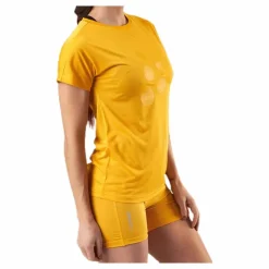 Eaze SS Logo Mesh Tee Orange/Yellow*Craft Clearance