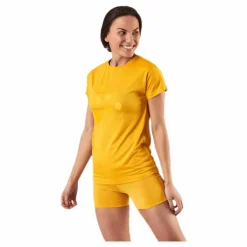 Eaze SS Logo Mesh Tee Orange/Yellow*Craft Clearance