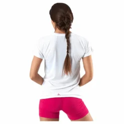 Craft Eaze SS Logo Mesh Tee Pink/White Rosa och Vit Online