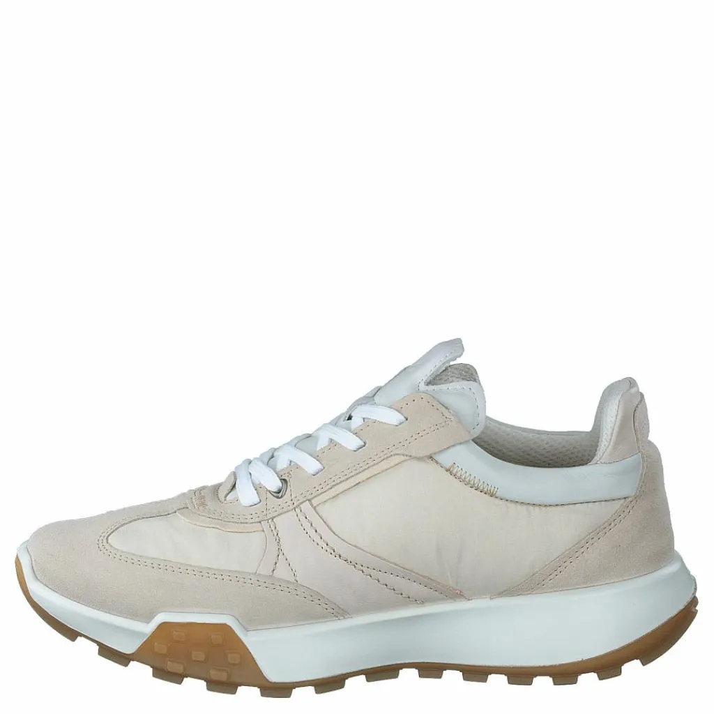 ECCO Retro Sneaker W Limestone/limestone/limestone/ Blå och Grå Clearance