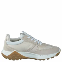 ECCO Retro Sneaker W Limestone/limestone/limestone/ Blå och Grå Clearance
