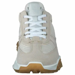 ECCO Retro Sneaker W Limestone/limestone/limestone/ Blå och Grå Clearance